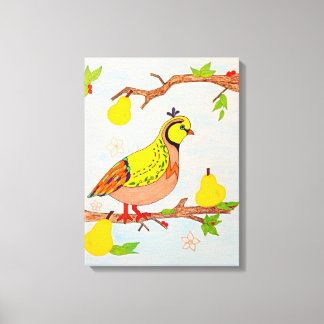 Lienzo Partridge in Pear Tree