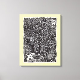 Lienzo Pasaje oscuro de Brian Benson