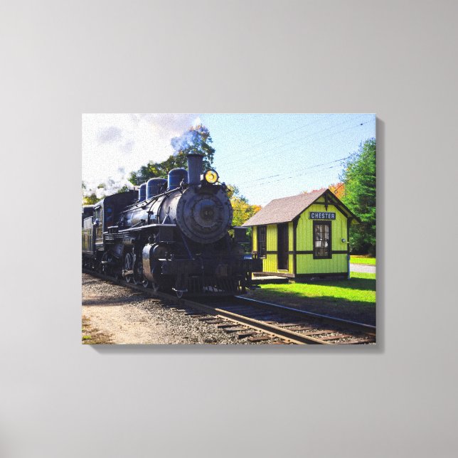 Lienzo Pasando por Chester (Anverso)