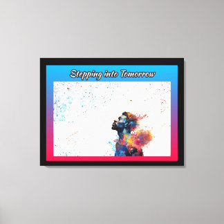 Lienzo Pasar a mañana