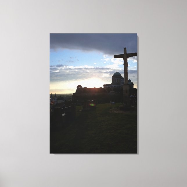 Lienzo Pascua en Esztergom Hungría (Anverso)