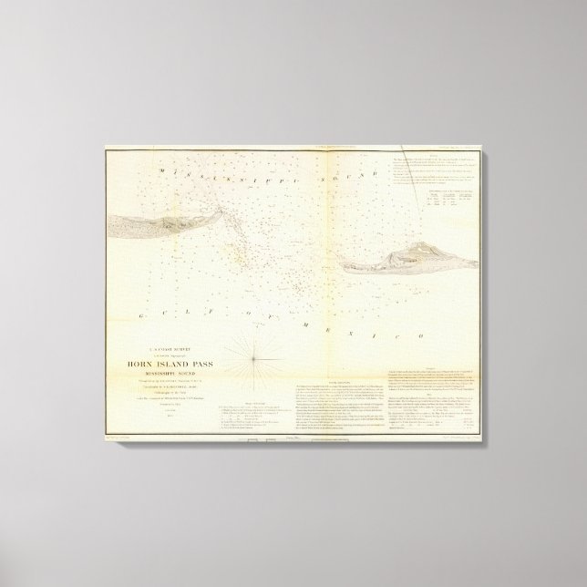 Lienzo Paso de la Isla del Cuerno (Anverso)