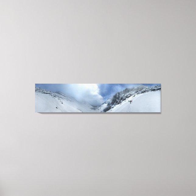 Lienzo Paso de Ptarmigan Sur - Parque Nacional Glaciar (Anverso)