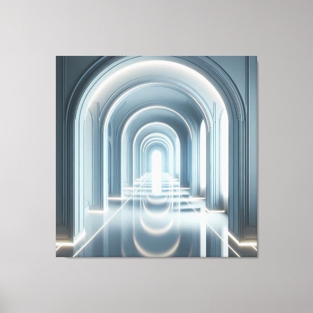 Lienzo Passage with Light Perspective (Anverso)