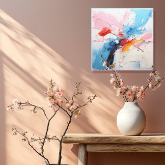 Lienzo Pastel abstracto 3 de 4