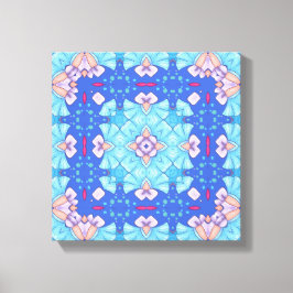 Lienzo Pastel Blues Serenity Abstract Home Wall Art
