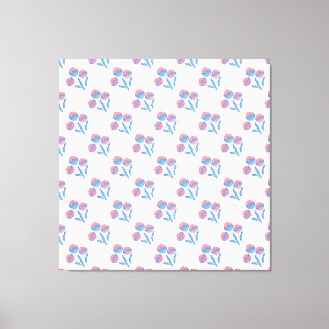 Lienzo Pastel Floral (Anverso)