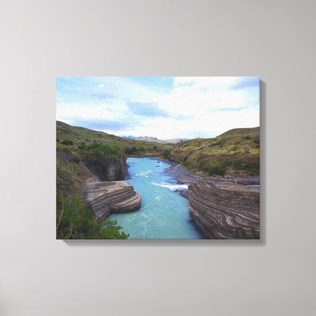 Lienzo Patagonia Chile Canvas (Anverso)