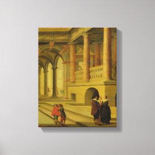 Lienzo Patio del palacio