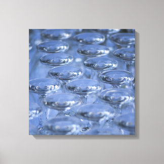 Lienzo Patrón abstracto de gafas de cristal para cartel