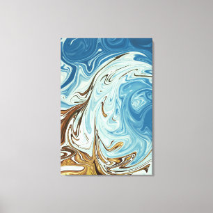 Lienzo Patrón abstracto de líquido