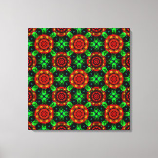 Lienzo Patrón abstracto elegante boho moderno floral #504