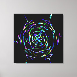 Lienzo Patrón colorido de juego