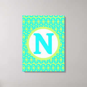 Lienzo patrón colorido moderno