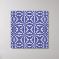 Patrón de adivino de origami azul marino y rosa
