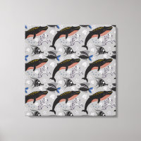 Patrón de animales acuáticos | vida submarina en l