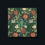 Lienzo Patrón de Art Nouveau floral William Morris Compto<br><div class="desc">Patrón de Art Nouveau floral William Morris Compton. Diseño floral pintado a mano por Garden Of Delights Art Studio.</div>