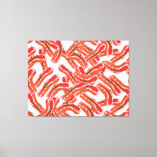 Lienzo Patrón de Bacon crujiente