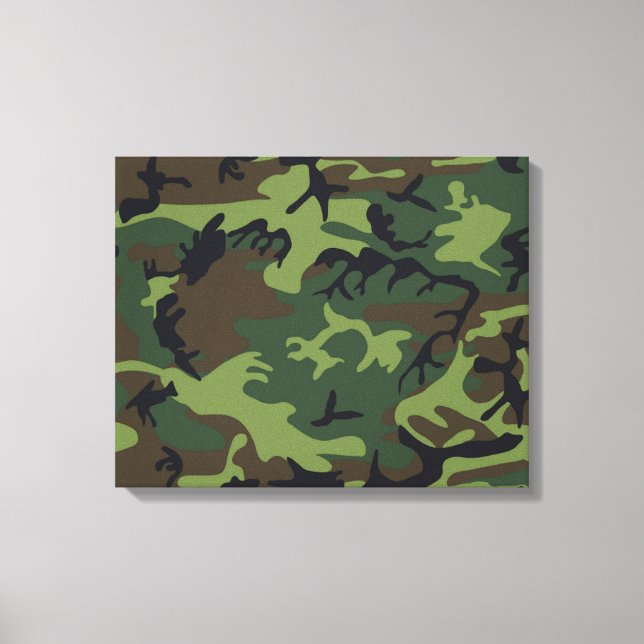 LIENZO PATRÓN DE CAMOFLAJE (Anverso)
