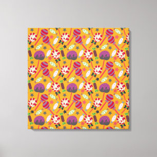 Lienzo Patrón de caramelos Patrón de las lolias lango