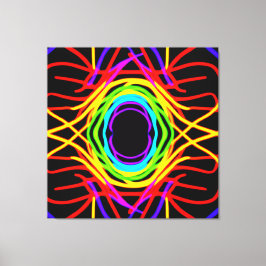 Lienzo Patrón de color dinámico