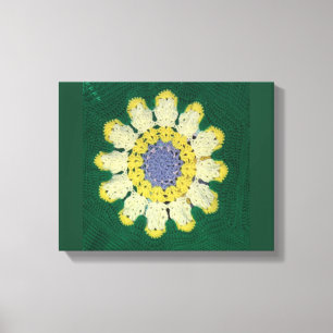 Lienzo Patrón de crochet - Daisy