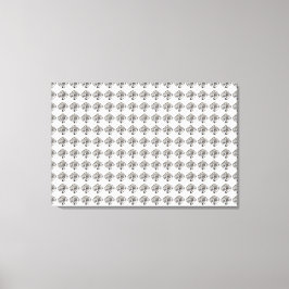 Lienzo Patrón de diamantes