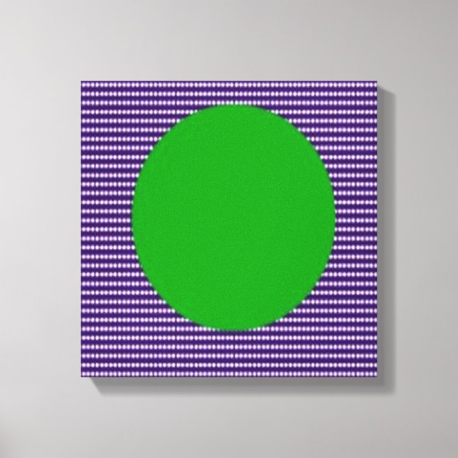 Lienzo Patrón de energía cuadrado de AMOR (Anverso)