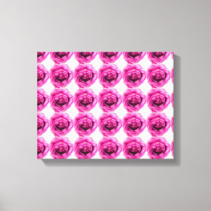 Lienzo Patrón de flor de Rosa