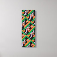 Patrón de ilustración de jazz Pochoir Art Deco vin