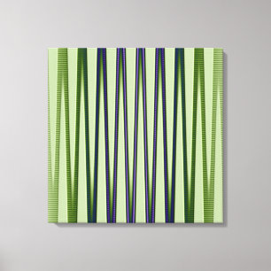 Lienzo Patrón de onda de color azul morado verde moderno
