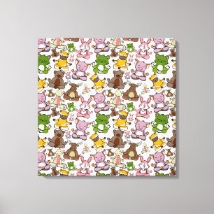 Lienzo Patrón de yoga   Patrón sin fisuras de yoga 58