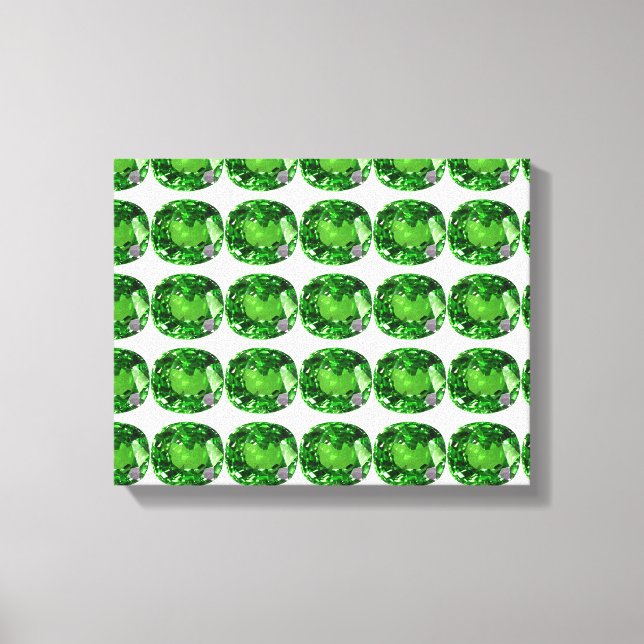 Lienzo Patrón Esmeralda (Anverso)