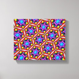 Lienzo Patrón floral abstracto elegante