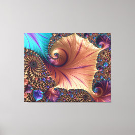 Lienzo Patrón fractal