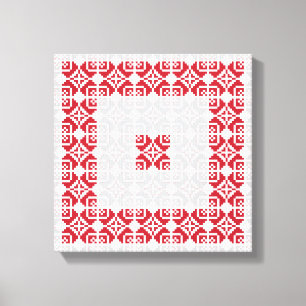 Lienzo Patrón geométrico I del SUN matutino