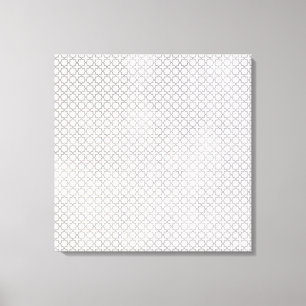 Lienzo Patrón geométrico islámico beige