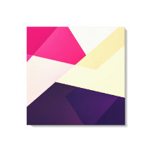 Patrón geométrico negro amarillo rosado moderno