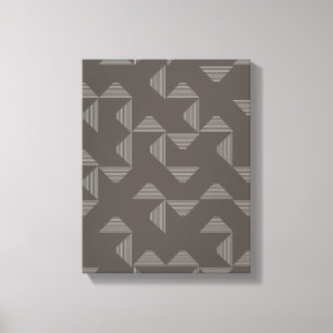 Lienzo Patrón gráfico geométrico simple, moderno y de mod