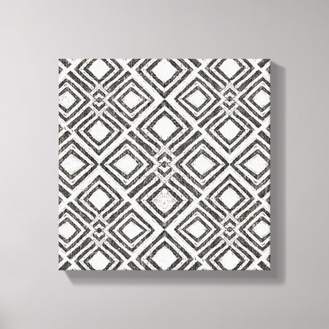 Lienzo Patrón salvaje africano (Anverso)