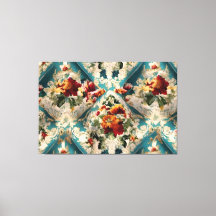 Patrón sinusal floral italiano