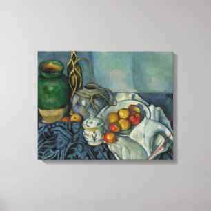Lienzo Paul Cezanne - Bodegón con manzanas