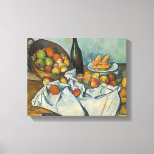 Lienzo Paul Cezanne - La cesta de manzanas