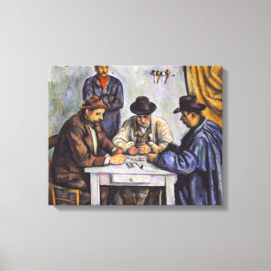 Lienzo Paul Cezanne - Los Jugadores de Cartas