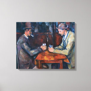 Lienzo Paul Cezanne - Los Jugadores de Cartas