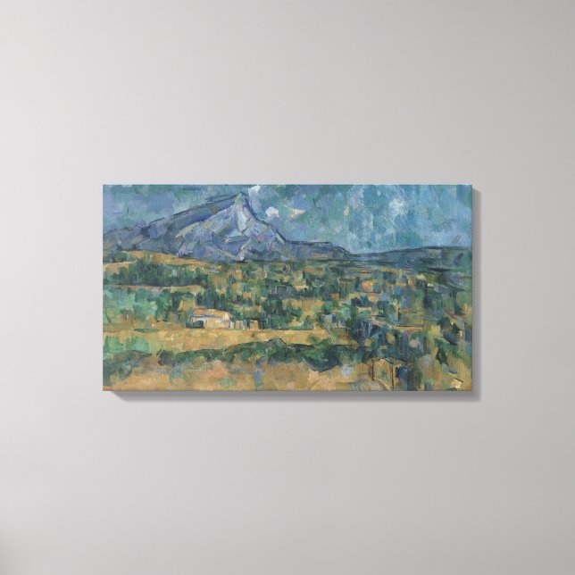 Lienzo Paul Cezanne | Mont Sainte-Victoire (Anverso)