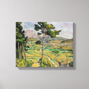 Lienzo Paul Cezanne - Mont Sainte-Victoire y Viaducto