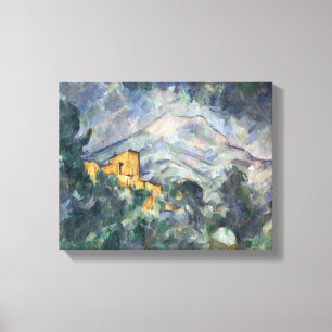 Lienzo Paul Cezanne Montagne Sainte-Victoire y Bl