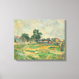 Lienzo Paul Cezanne   Paisaje cerca de París, c. 1876 (p