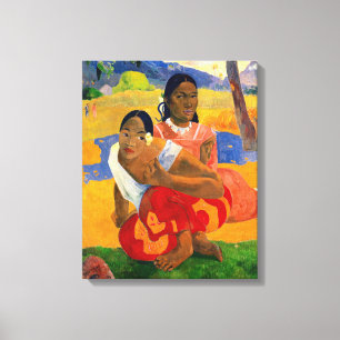 Lienzo Paul Gauguin - ¿Cuándo Te Casarás?